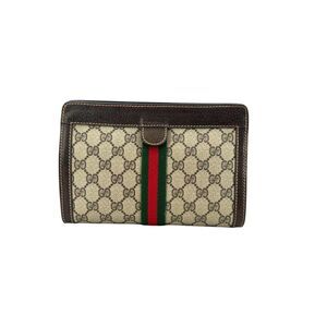 Gucci Vintage Cloth Clutch Bag Ophidia